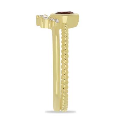 BUY STERLING SILVER NATURAL MADEIRA CITRINE GEMSTONE RING 